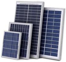 Solar Panel 12 VDC / 24 VDC / 24 VAC